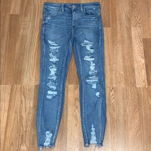American Eagle ripped jeans
